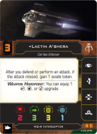 Laetin A'shera / Cartel Spacer