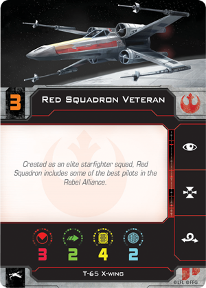 Red Squadron Veteran / Blue Squadron Escort